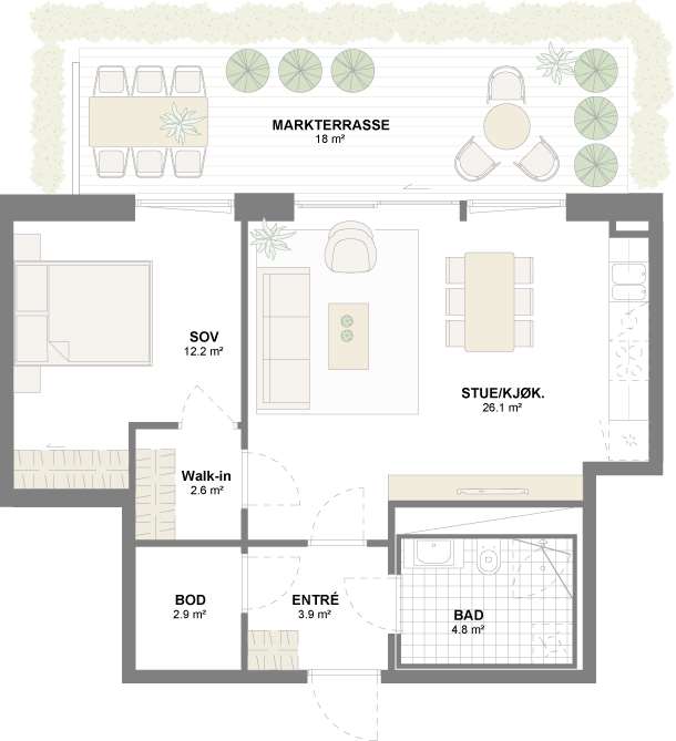 Plantegning 1